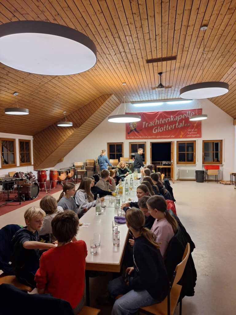 Abschluss im Proberaum