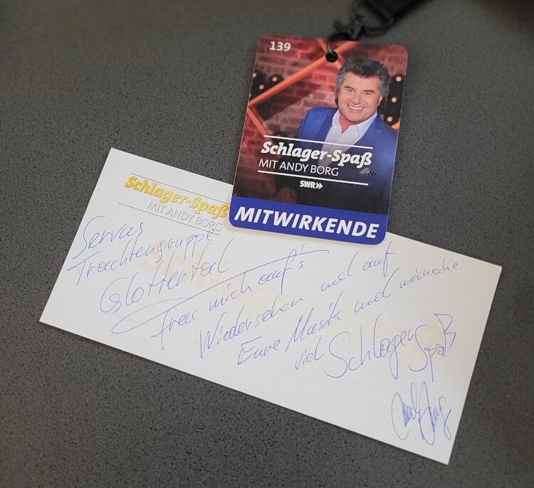 Ein Gruß von Andy Borg