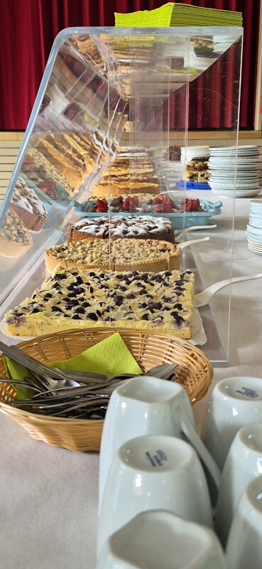 Das Kuchenbuffet