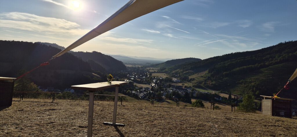 Welch eine Aussicht!