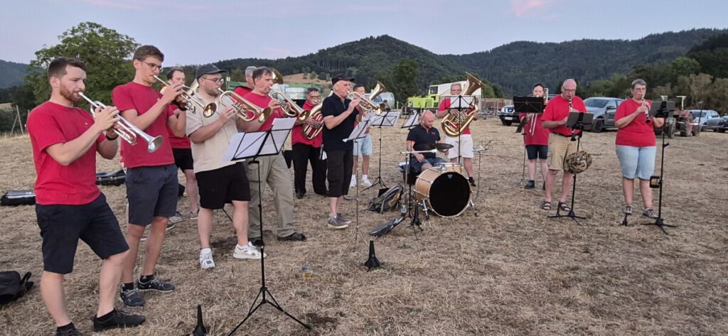 Die Glottertäler Musikanten ... ausnahmsweise ohne Josef.