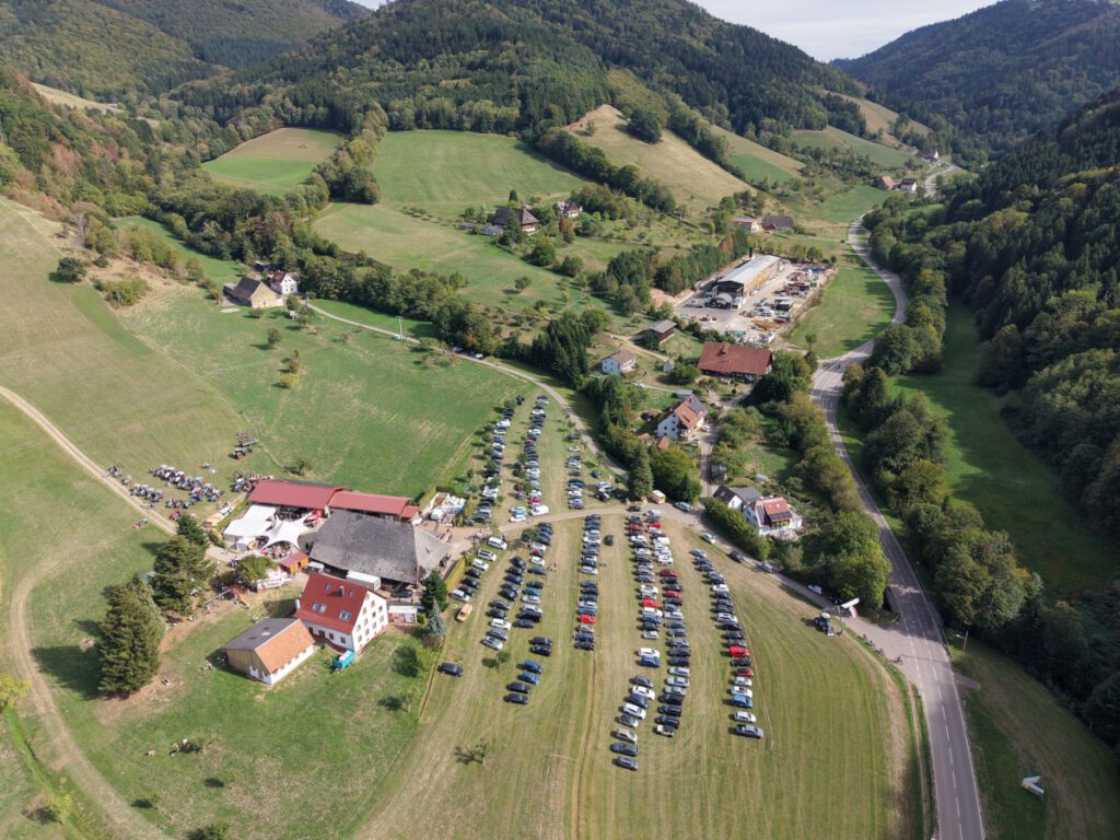 Strahlender Sonnenschein im "Obertal"