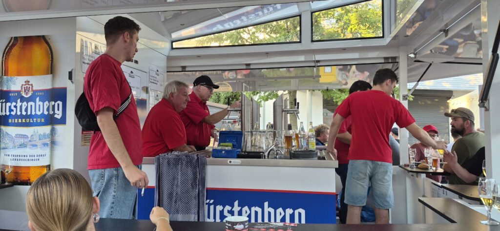 Bierbrunnen 1 + 2 machen gemeinsame Sache